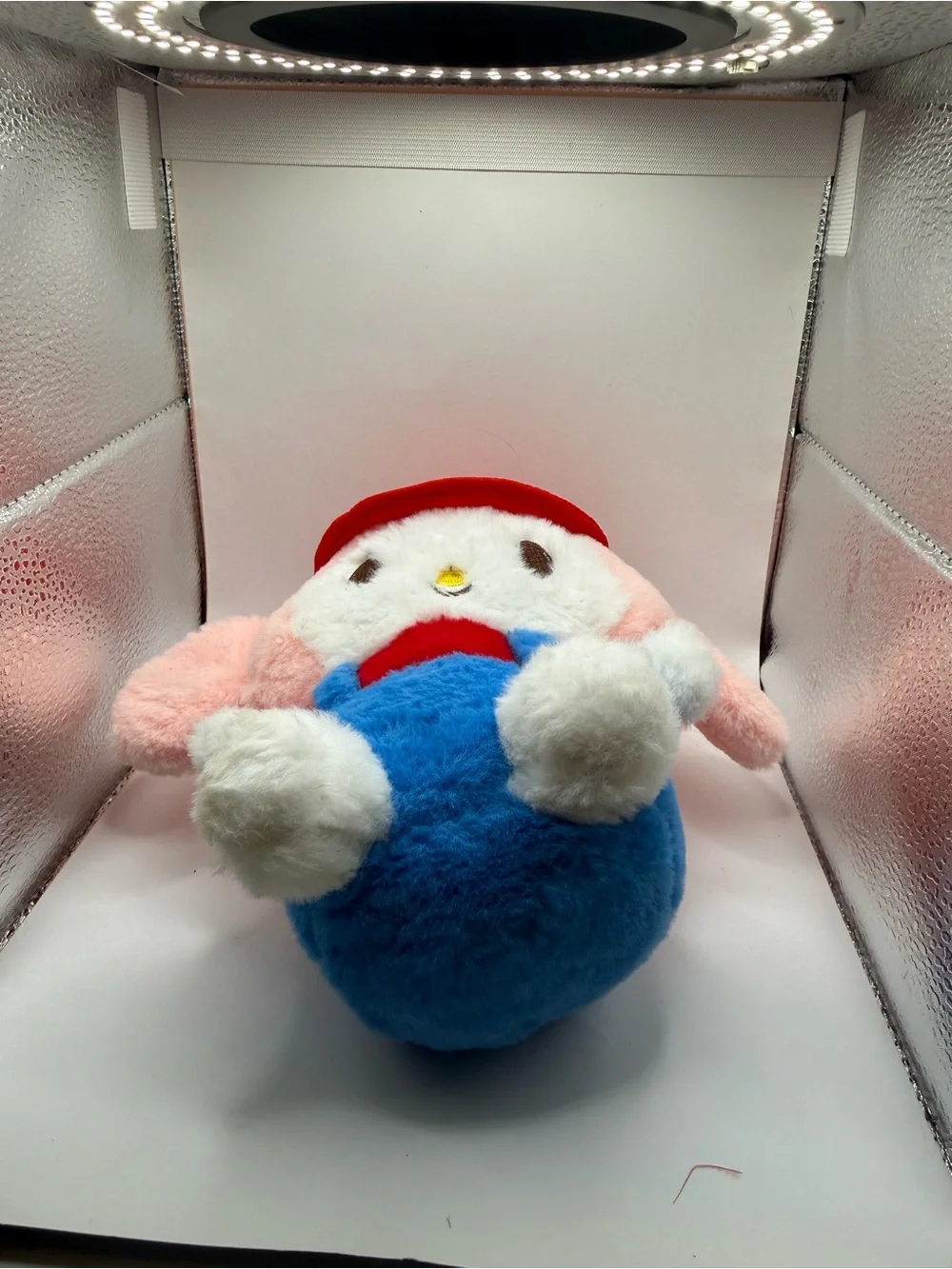 Sanrio My Melody Plush in Pink, Red & Blue